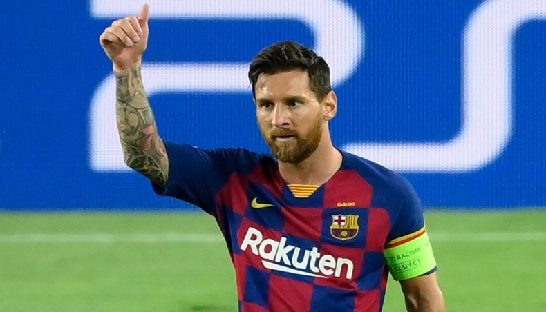A file photo of Barcelona captain Lionel Messi. -- AFP photo