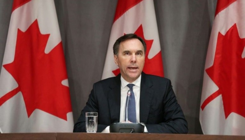 Canada’s finance minister Bill Morneau. — AFP file photo