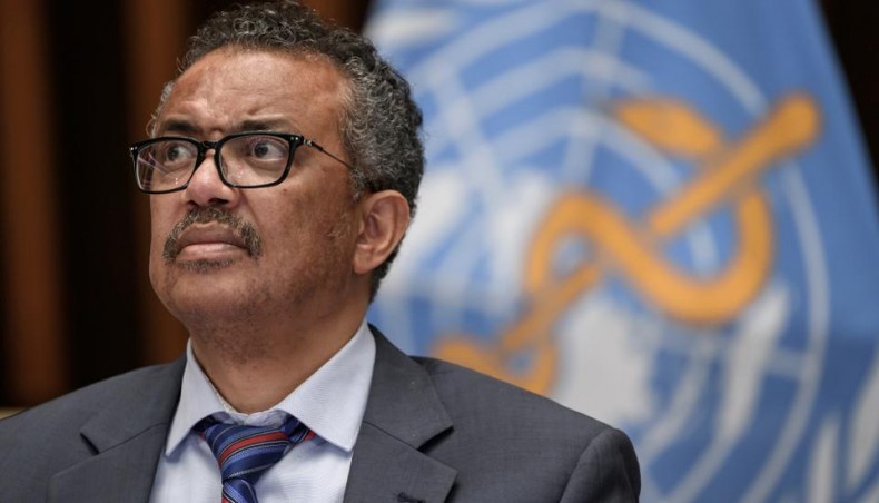 World Health Organisation chief Tedros Adhanom Ghebreyesus. -- UNB photo