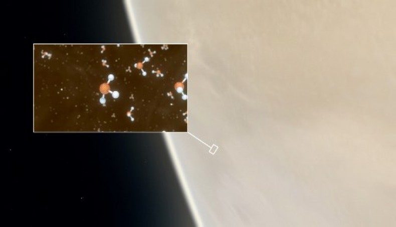 A handout photo made available on September 14, 2020 by the European Southern Observatory shows an artistic impression depicting our Solar System neighbour Venus, where scientists have confirmed the detection of phosphine molecules,- AFP photo