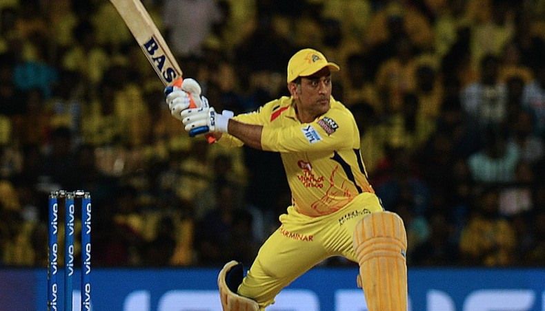 This file photo from May 7, 2019 shows Chennai Super Kings captain Mahendra Singh Dhoni playing a shot during their Indian Premier League first qualifier match against Mumbai Indians at the MA Chidambaram Stadium in Chennai.— AFP photo