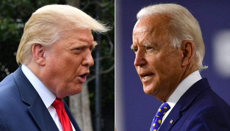 Donald Trump and Joe Biden