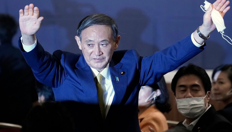 Yoshihide Suga. -- AFP photo