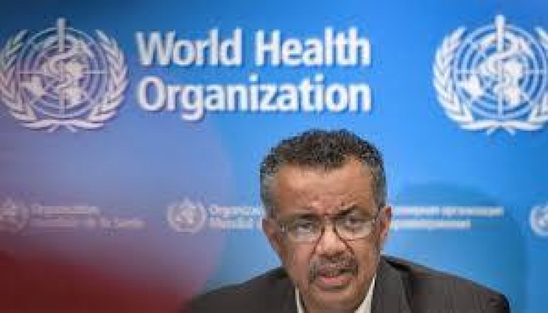 World Health Organisation director-general Tedros Adhanom Ghebreyesus.