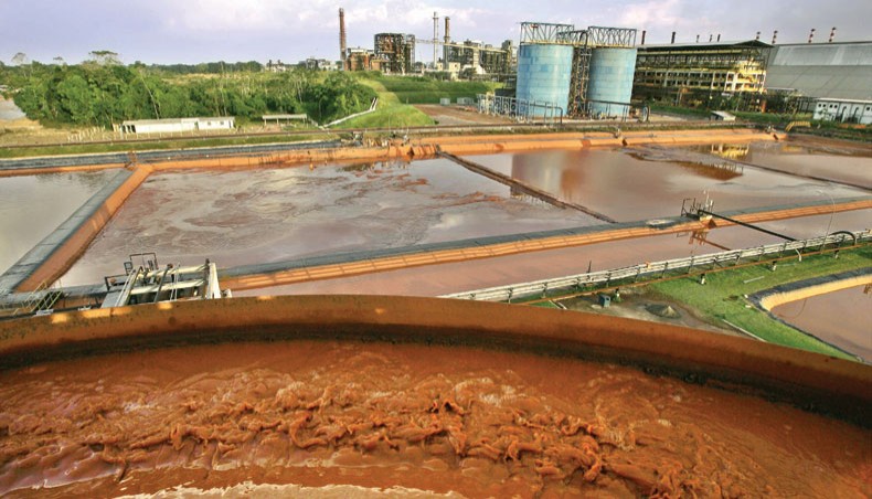 A file photo shows the aluminum refinery plant expansion area of Brazil’s mining company Vale, in Barcarena. The US on October 9, 2020, imposed steep new tariffs on nearly $2 billion in aluminum from 18 countries the Commerce Department accuses of dumping into the US market, including Germany, Spain and Brazil. — AFP photo
