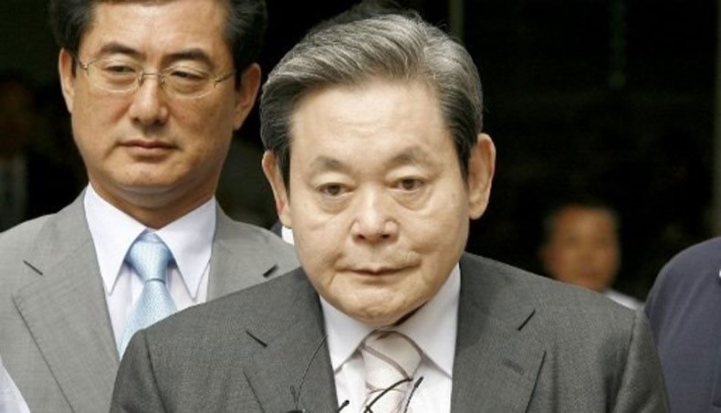 An AFP file photo of Lee Kun-Hee