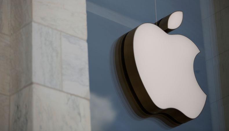 In this file photo the Apple logo is seen outside the Apple Store in Washington, DC, on July 9, 2019. – AFP photo