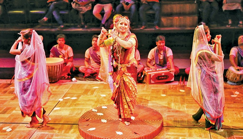 A scene from Chitrangada. — Press release