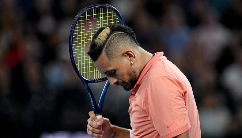 A file photo of Nick Kyrgios. -- AFP photo