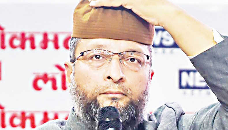 AIMIM chief Asaduddin Owaisi. — New India Express/PTI