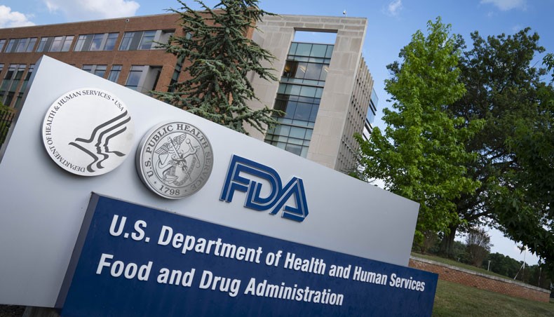 In this file photo taken on July 20, 2020 a sign for the Food And Drug Administration is seen outside of the headquarters in White Oak, Maryland. — AFP photo