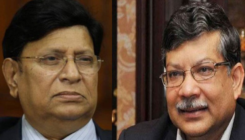 Bangladesh foreign minister AK Abdul Momen and foreign secretary Masud bin Momen