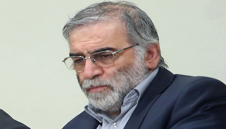 A handout picture provided by the Iranian Supreme Leader's official website on Friday shows Iranian scientist Mohsen Fakhrizadeh. -- AFP photo