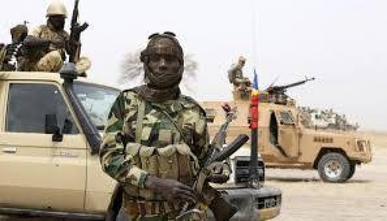 A Chadian soldier poses for a picture at the front line during battle against insurgent group Boko Haram in Gambaru, February 26, 2015. — Reuters file photo