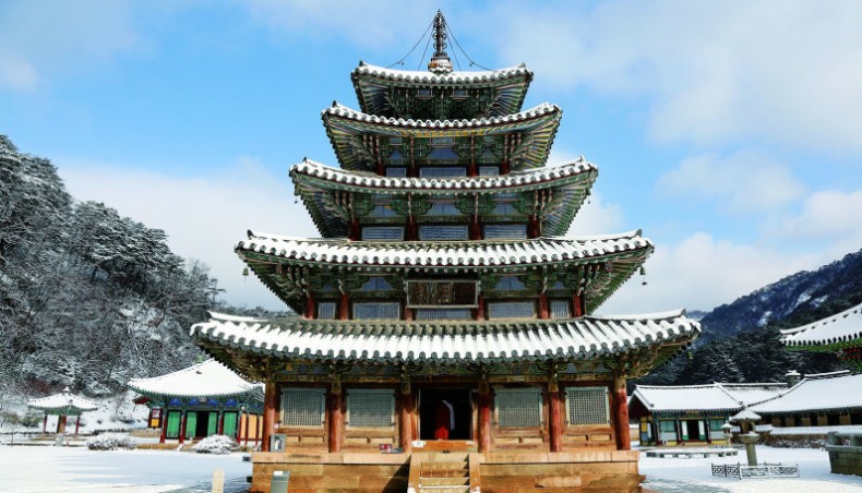 The Beopjusa Temple is one of seven Sansa Buddhist monasteries located throughout the southern provinces of the Korean Peninsula listed as World Heritage Site- Courtesy UNESCO