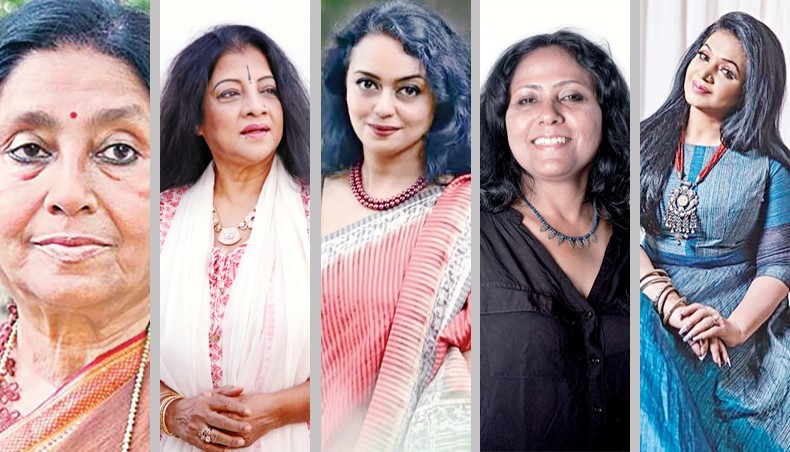 Ferdousi Majumder, Fatema-Tuz-Zohra, Afsana Begum, Tayeba Begum Lipi and Shamim Ara Nipa