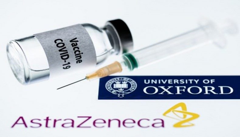 A file photo of coronavirus vaccine developed by drug firm AstraZeneca and Oxford University