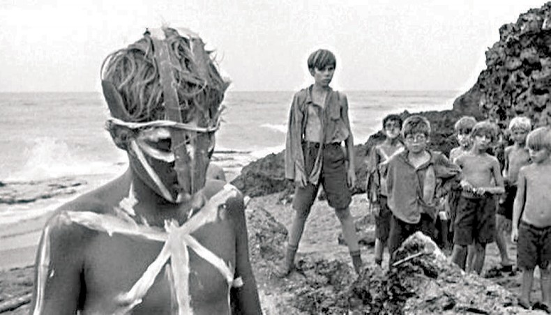 Screenshot of Lord of the Flies movie, 1963. — Common Dreams