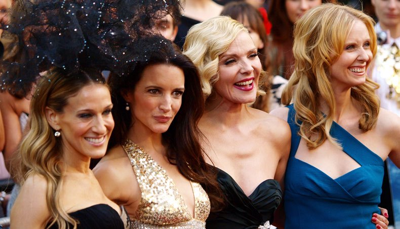 In this file photo taken on May 27, 2010 US actress Sarah Jessica-Parker, US actress Kristin Davis, English actress Kim Cattrall and US actress Cynthia Nixon pose as they arrive at the UK premiere of ‘Sex and the City 2’ in Leicester Square, central London, on May 27, 2010. — AFP photo