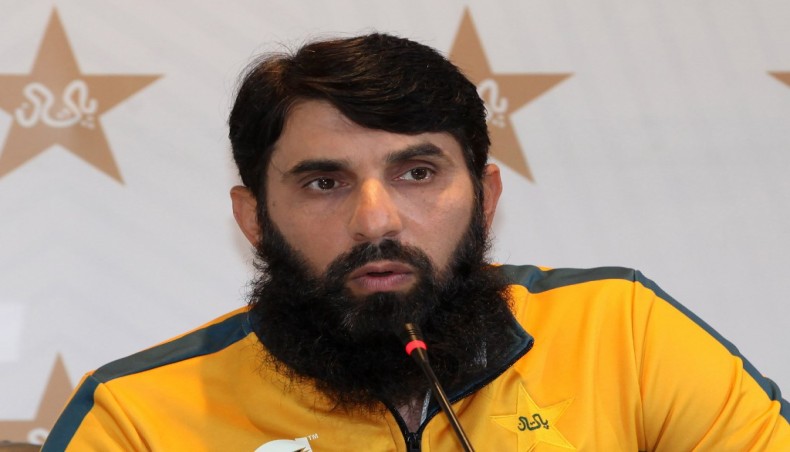 Pakistan coach Misbah-ul-Haq .-- AFP photo