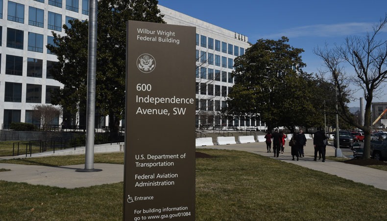 The file photo taken on March 13, 2019 shows the Federal Aviation Administration building in Washington, DC. — AFP photo