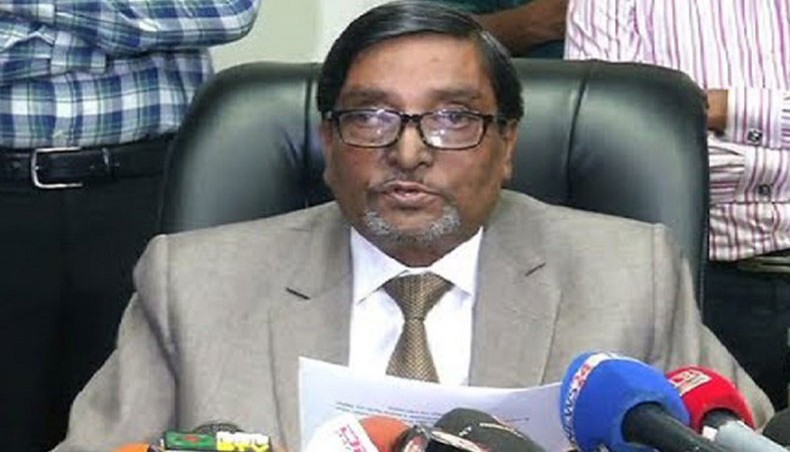 Election commissioner Mahbub Talukdar. --- UNB Photo