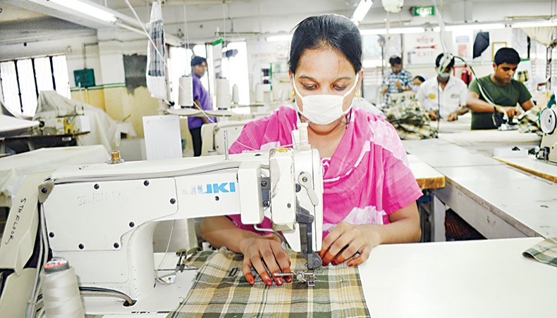 A file photo shows workers sewing clothes at a garment factory on the outskirts of Dhaka. Apparel and textiles manufacturers of six Asian countries, including Bangladesh, have taken an initiative to push for global buyers’ purchasing practices to be better. — New Age photo