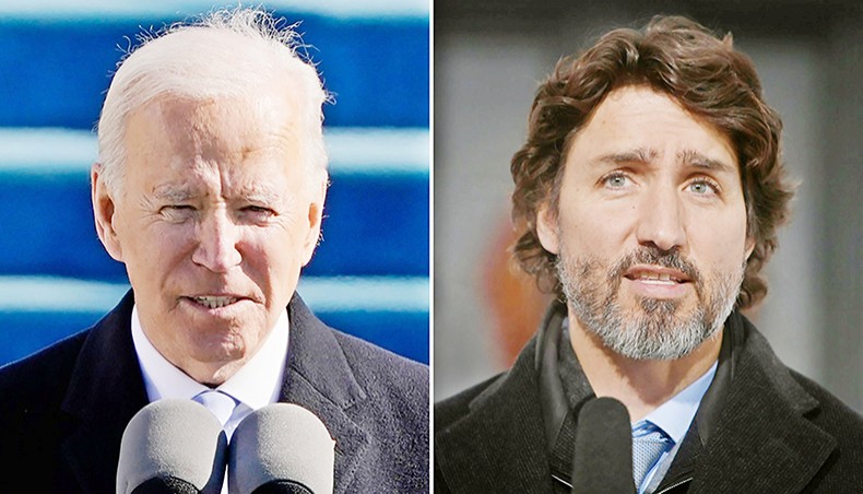Biden and Trudeau