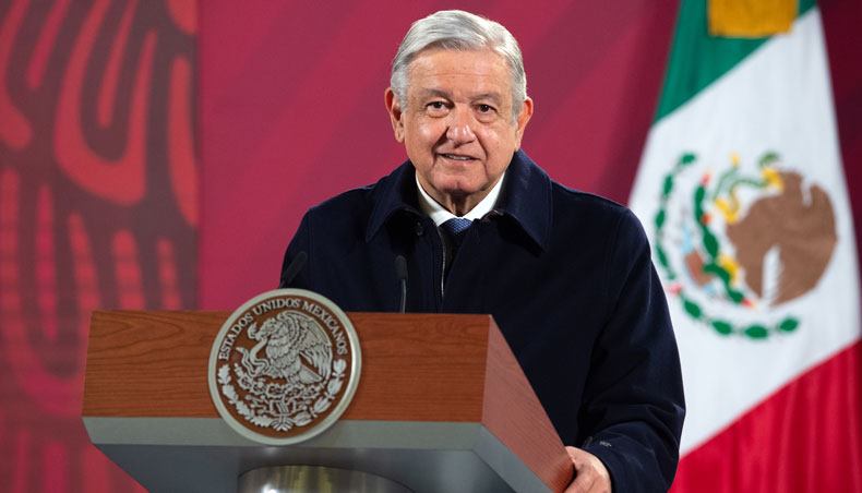 In this file hand-out picture taken on December 15, 2020 and released by Mexico’s presidency press office, Mexican president Andres Manuel Lopez Obrador speaks during a press conference in Mexico City. — AFP photo
