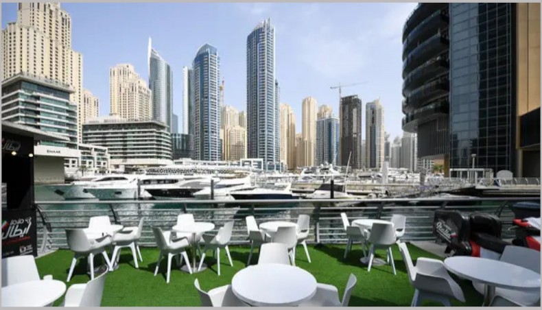 A restaurant in Dubai. — AFP File Photo