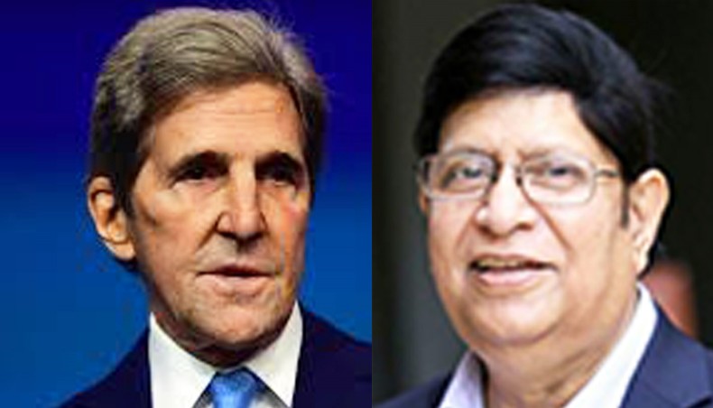 John Kerry and AK Abdul Momen