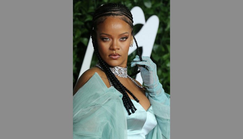 In this file photo taken on December 2, 2019 Barbadian singer Rihanna poses on the red carpet upon arrival at The Fashion Awards 2019 in London. - AFP photo