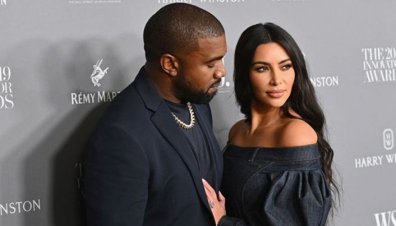 In this file photo US media personality Kim Kardashian West and husband US rapper Kanye West attend the WSJ Magazine 2019 Innovator Awards at MOMA on November 6, 2019 in New York City. — AFP photo