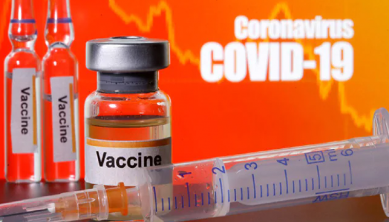 A file photo of COVID-19 vaccine