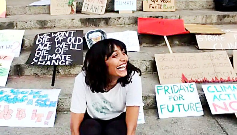 Disha Ravi. — Consoritumnews/Twitter