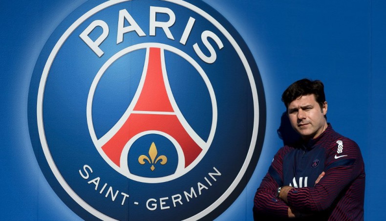 Paris Saint-Germain's Argentinian head coach Mauricio Pochettino poses at the team's training grounds in Saint-Germain-en-Laye, outside Paris on Monday. — AFP photo