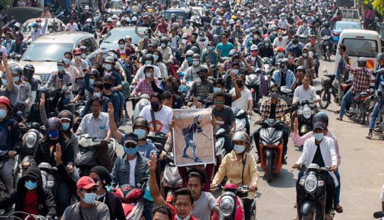 Myanmar anti-coup protesters return after deadliest day