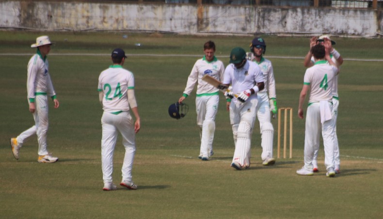 A file photo of a four-day match between Ireland Wolves and Bangladesh Emerging Team