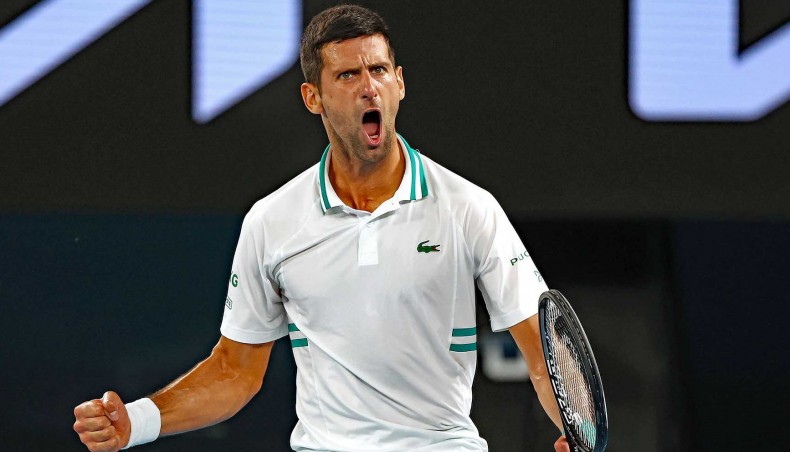 A file photo of Novak Djokovic.