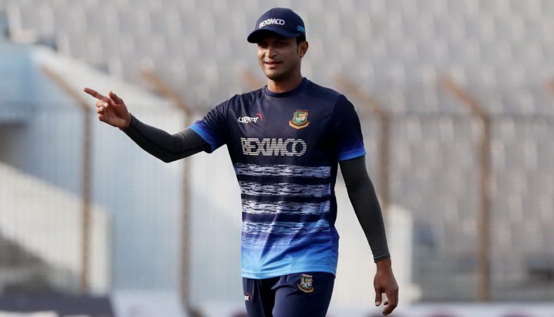 A file photo of Shakib Al Hasan.-- BCB photo