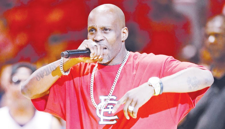 In this file photo taken on July 23, 2017 rapper DMX performs during week five of the BIG3 three on three basketball league at UIC Pavilion in Chicago, Illinois. — AFP photo