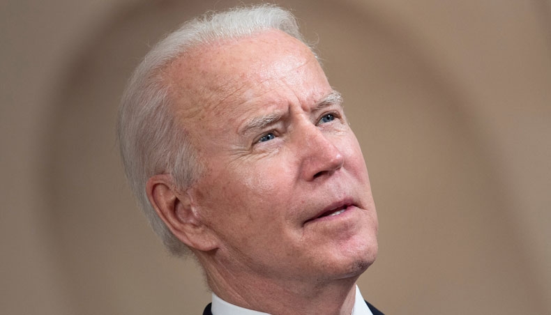 In this file photo taken on April 20, 2021 US president Joe Biden delivers remarks on the guilty verdict against former policeman Derek Chauvin at the White House in Washington, DC. — AFP photo