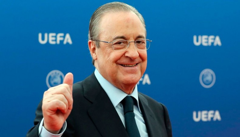 Real Madrid president Florentino Perez.