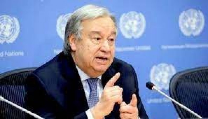 United Nations secretary-general Antonio Guterres.