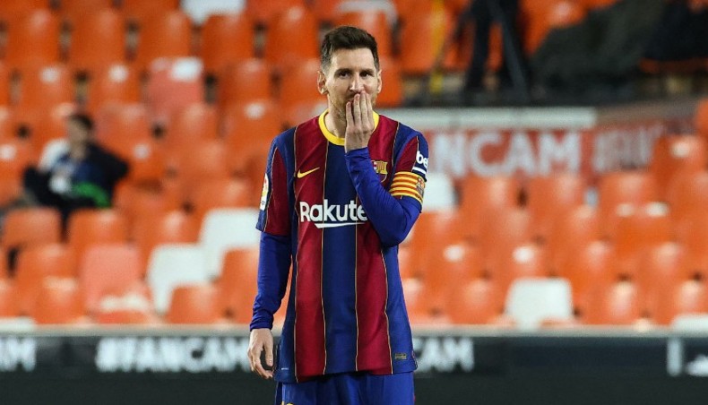 A file photo of Lionel Messi.-- AFP photo
