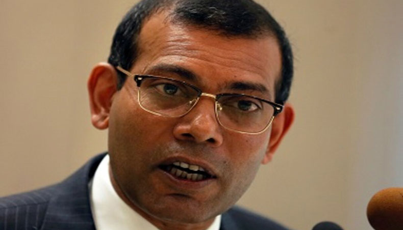 Former Maldives president Mohamed Nasheed