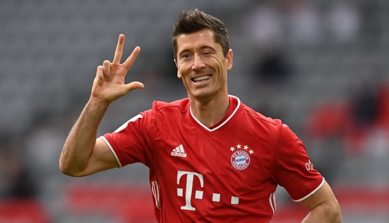A file photo of Robert Lewandowski.-- AFP photo