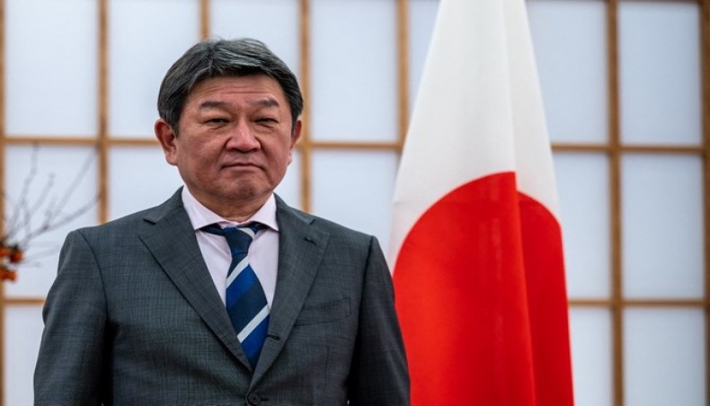 Japanese foreign minister Toshimitsu Motegi. —AFP