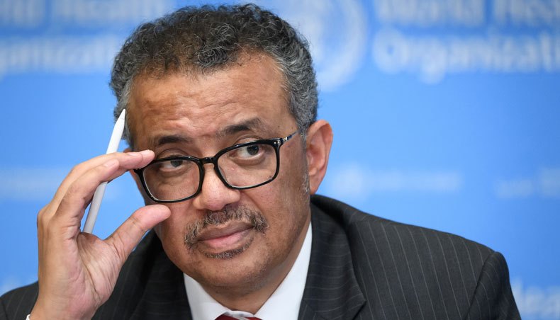 WHO director-general Tedros Adhanom Ghebreyesus