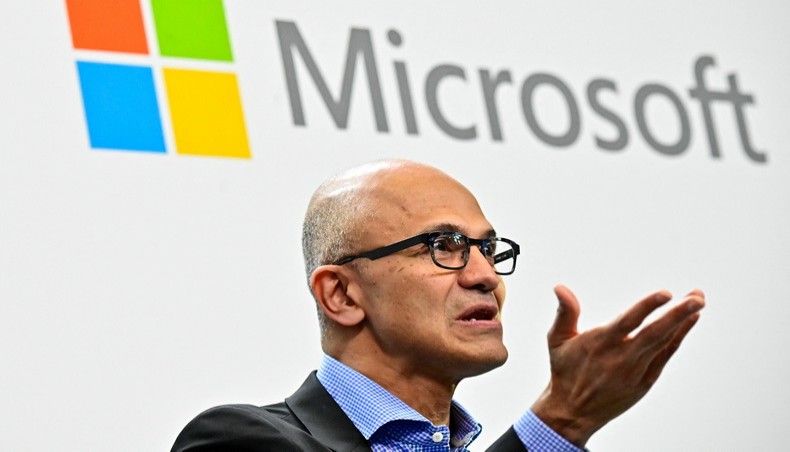 Microsoft CEO Satya Narayana Nadella -- AFP photo